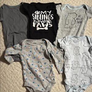 5 onesies